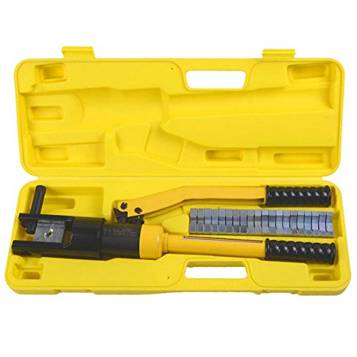 HFS R16 Ton Hydraulic Wire Terminal Crimper Battery Cable Lug Cr...