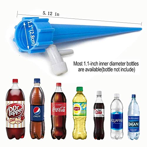 12 Pack Adjustable Self Watering Spikes Automatic Drip Irrigation ...