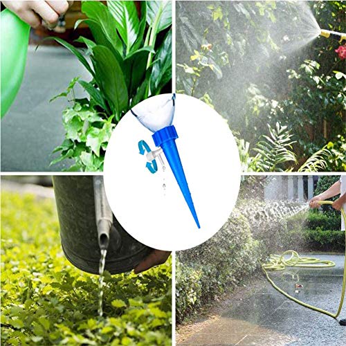12 Pack Adjustable Self Watering Spikes Automatic Drip Irrigation ...