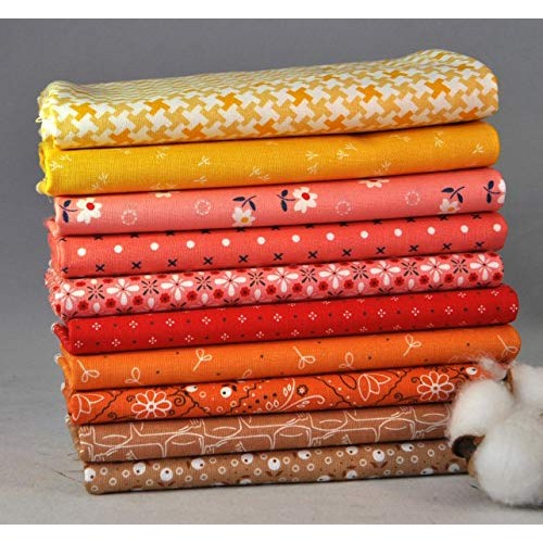 Farm Girl Vintage 10 Warm Colors Fat Quarters Bundle by Lori Holt ...