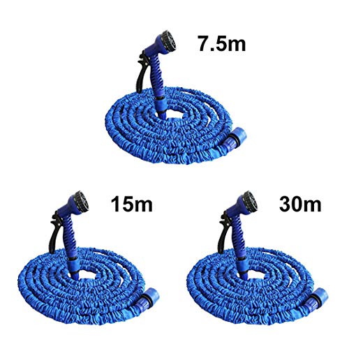 7.5-30 M High Pressure Expansion Hose Adjustable Water Nozzle ...