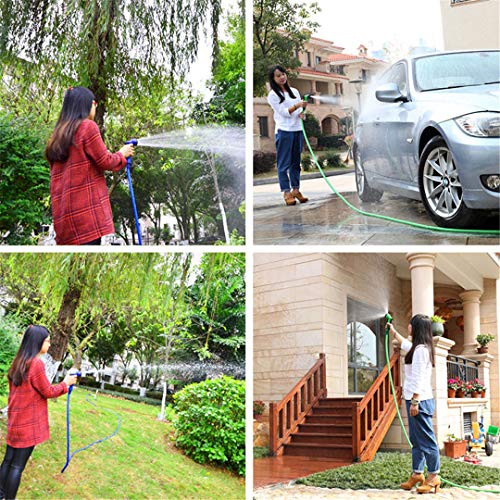 7.5-30 M High Pressure Expansion Hose Adjustable Water Nozzle ...