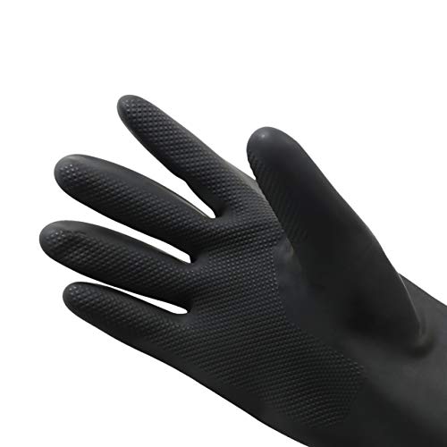 HHPROTECT Chemical Resistant Gloves,Waterproof Reusable Dishwashin...