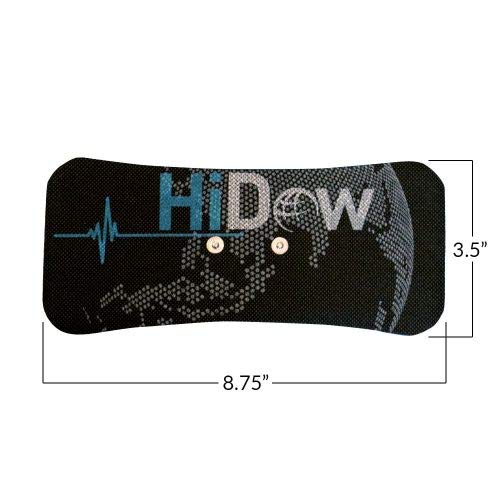 HiDow Electrode Gel Pads for Lower Back/Shoulder 3.5 mm TENS Unit ...