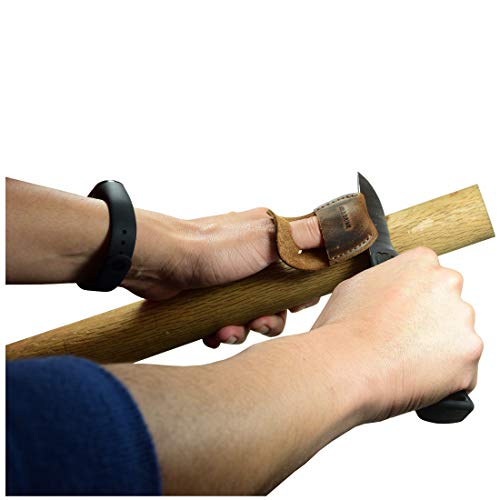 Hide & Drink, Leather Thumb Guard, Finger Protector, Carpenter Car...