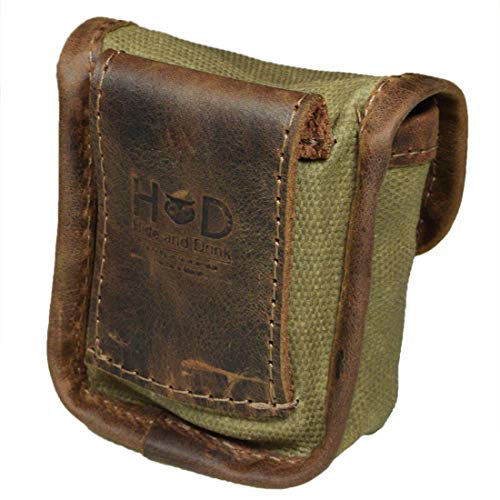Hide & Drink, Water Resistant Waxed Canvas Belt Pouch, Multi-Purpo...