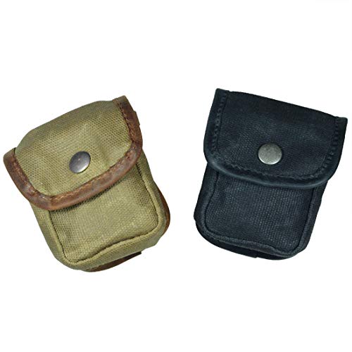 Hide & Drink, Water Resistant Waxed Canvas Belt Pouch, Multi-Purpo...