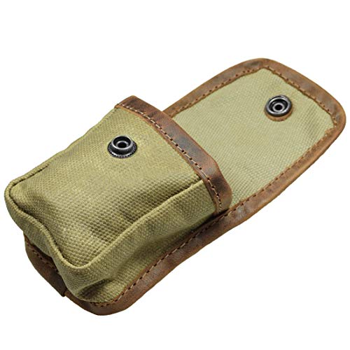 Hide & Drink, Water Resistant Waxed Canvas Belt Pouch, Multi-Purpo...