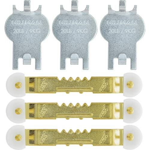 High & Mighty Hillman 515311 6PC 20LB Pict Picture hang kit, One S...