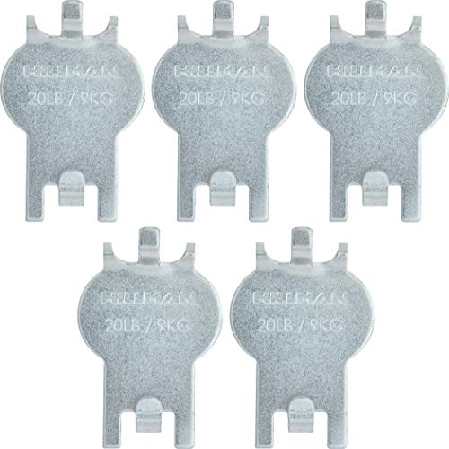 High & Mighty Hillman Fasteners 515313 5PC 20LB Pict Picture hange...