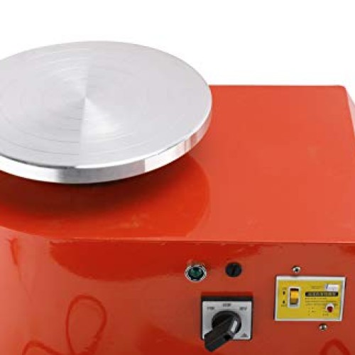 HighFree 350W 25CM Electric Pottery Wheel Machine DIY Clay Tool wi...