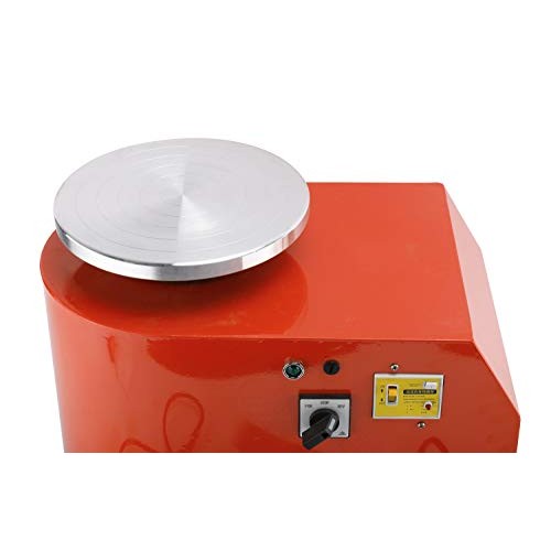 HighFree 350W 25CM Electric Pottery Wheel Machine DIY Clay Tool wi...