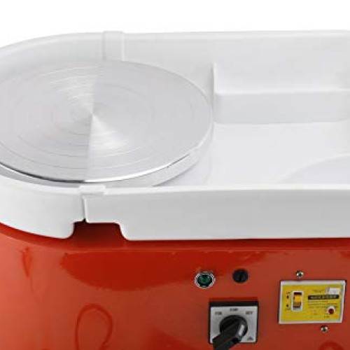 HighFree 350W 25CM Electric Pottery Wheel Machine DIY Clay Tool wi...