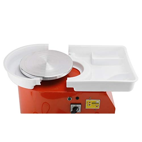 HighFree 350W 25CM Electric Pottery Wheel Machine DIY Clay Tool wi...