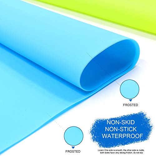 HiGift 4 Pack Silicone Mats for Crafts, Silicone Sheet for Crafts ...