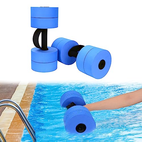 Hikeen Aquatic Exercise Dumbbells Water Dumbbell Pool Resistance A...