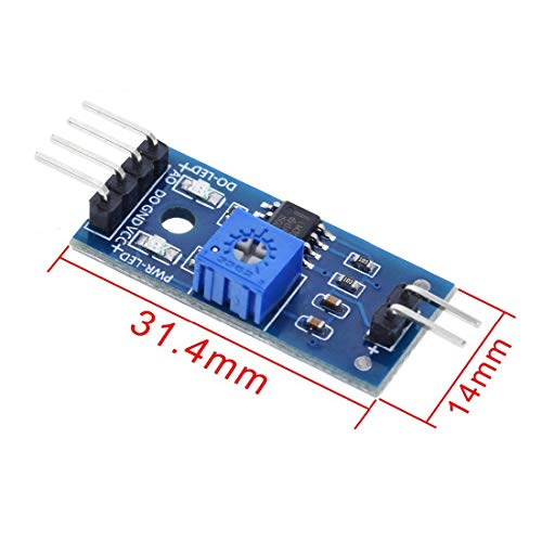 HiLetgo 5pcs LM393 3.3V-5V Soil Moisture Detect Sensor Soil Moistu...