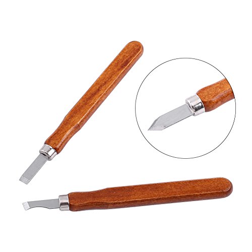 12pcs Wood Carving Bits Woodcut Cutter Knife Set Hand Wood Carving...