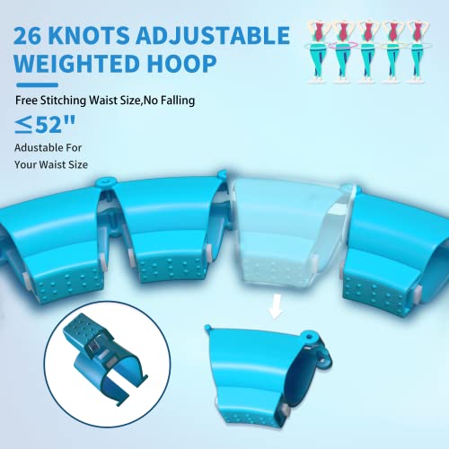 Hillhub Smart Weighted Fit Hoop Plus Size for Adults Weight Loss, ...