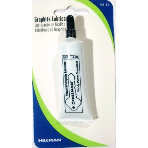 Powdered Graphite Lubricant for Locks in Handy Puffer Dispenser