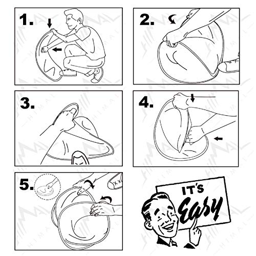 Himal Collapsible Portable Corn Hole Boards With 8 Cornhole Bean B...