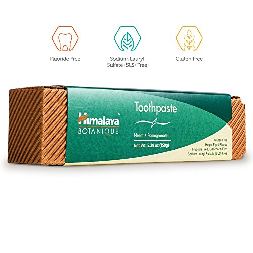 Himalaya Botanique Neem & Pomegranate Toothpaste, Original Formula...