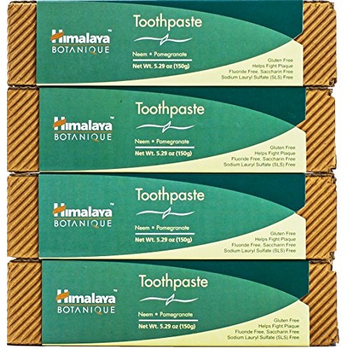 Himalaya Botanique Neem & Pomegranate Toothpaste, Original Formula...