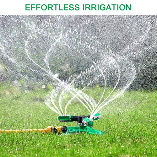Hinastar Lawn Sprinkler,Automatic Garden Water Sprinkler,Upgrade 3...
