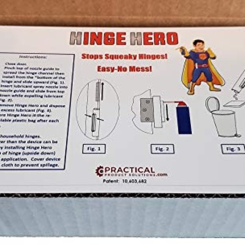Hinge Hero Door Hinge Lubrication Kit. Stop Squeaky Door Hinges Wi...