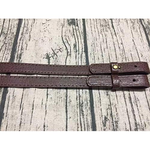 HinLot Pack of 2 Adjustable Shoulder Bag Strap, Classic PU Leather...