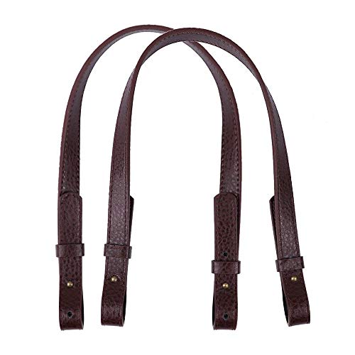 HinLot Pack of 2 Adjustable Shoulder Bag Strap, Classic PU Leather...