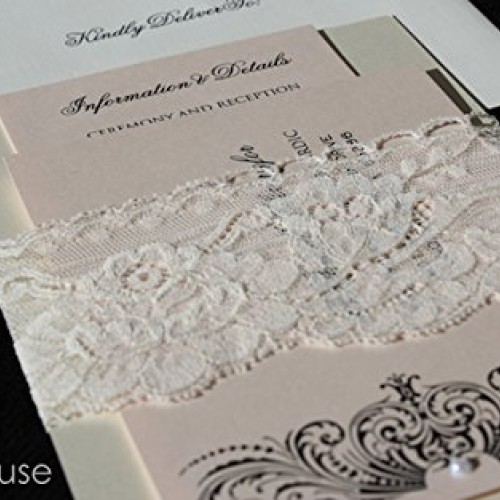 White Lace Ribbon for Crafts - HipGirl 20 Yards Floral Ribbon Lace...