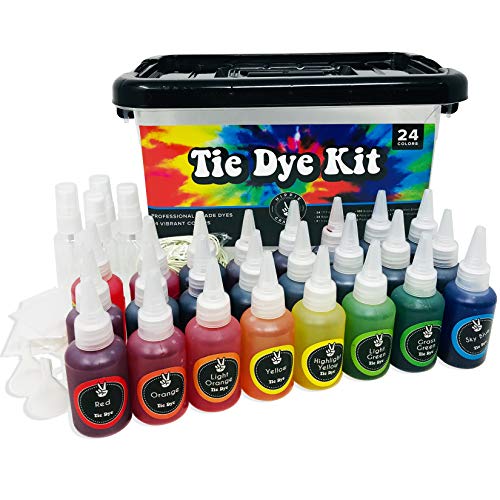 Premium Tie Die Kit Fabric Decorating Tye Dye DIY Kits for Adults ...