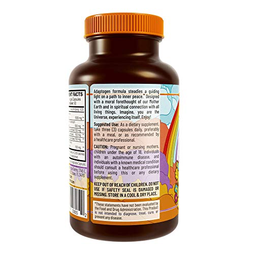 All Natural Stress Support - Ashwagandha Root, Lions Mane & More ...