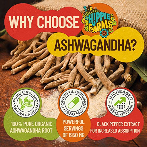 All Natural Stress Support - Ashwagandha Root, Lions Mane & More ...