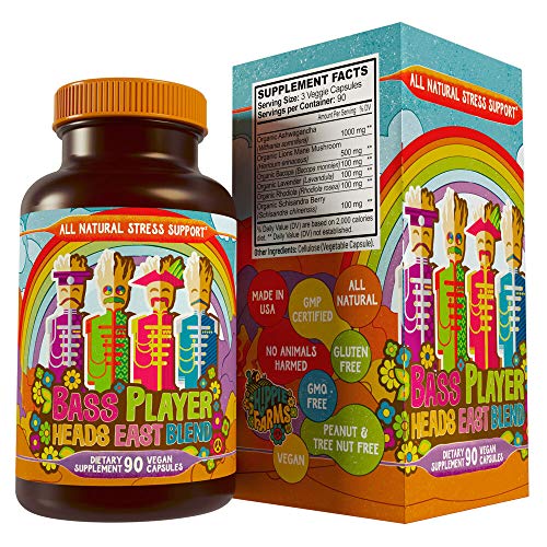 All Natural Stress Support - Ashwagandha Root, Lions Mane & More ...