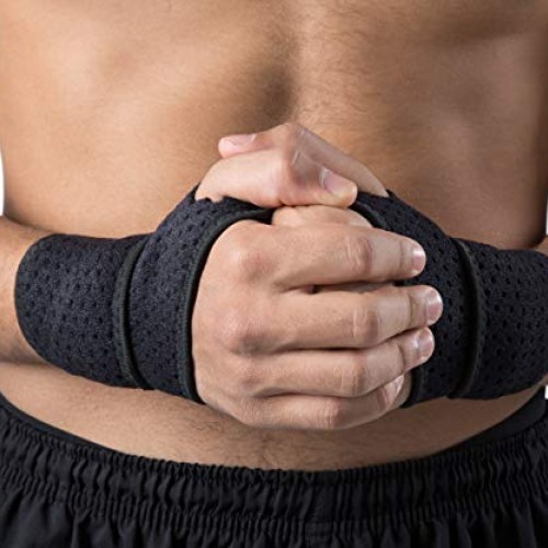 HiRui 2 Pack Wrist Compression Strap and Wrist Brace Sport Wrist S...