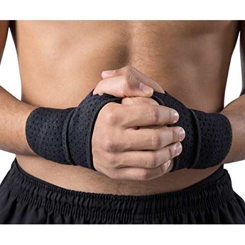 HiRui 2 Pack Wrist Compression Strap and Wrist Brace Sport Wrist S...