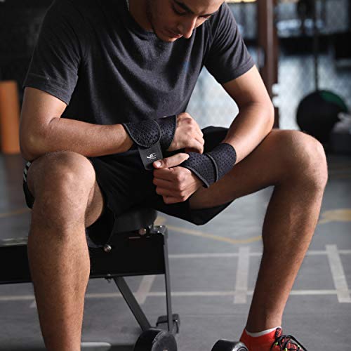 HiRui 2 Pack Wrist Compression Strap and Wrist Brace Sport Wrist S...