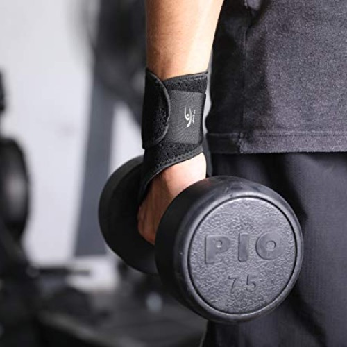 HiRui 2 Pack Wrist Compression Strap and Wrist Brace Sport Wrist S...