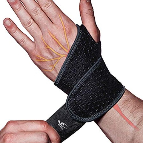 HiRui 2 Pack Wrist Compression Strap and Wrist Brace Sport Wrist S...