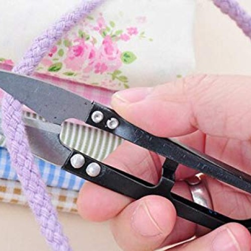2PCS Random Color Stainless Steel Household Scissors Mini Paper Cl...