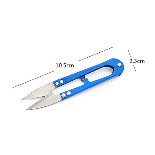 2PCS Random Color Stainless Steel Household Scissors Mini Paper Cl...