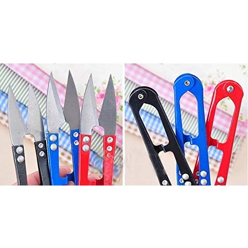 2PCS Random Color Stainless Steel Household Scissors Mini Paper Cl...