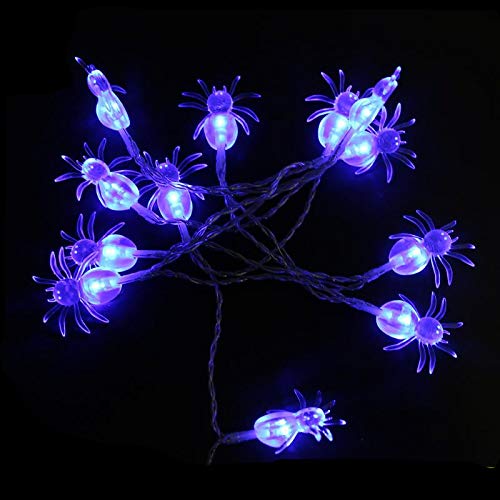 Set of 4 Halloween Decorations Lights Halloween Lights String Batt...
