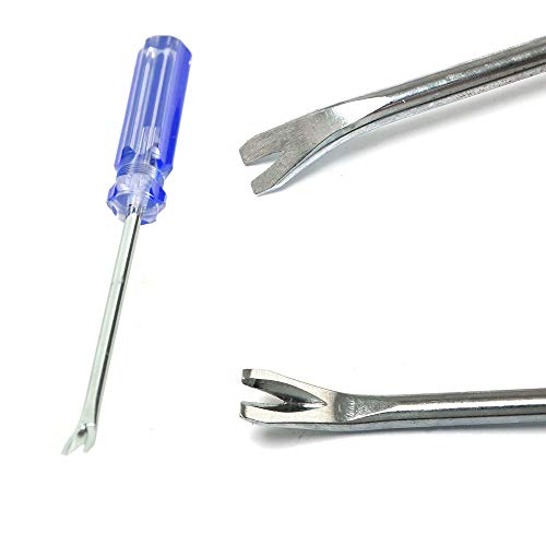 HJ Garden 2pcs Tack Puller Lifter Nail Staple Rivet Remover Screwd...