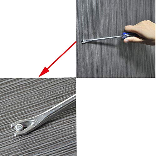 HJ Garden 2pcs Tack Puller Lifter Nail Staple Rivet Remover Screwd...