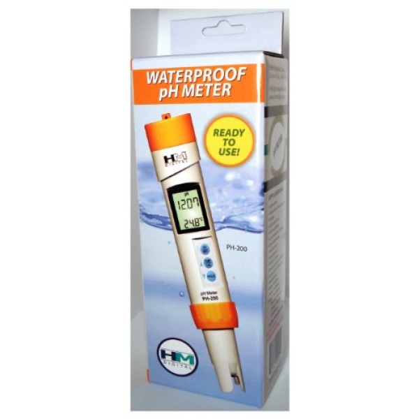 HMD PH-200 Digital Professional Waterproof 0-14 PH & Temperature M...