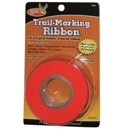 HME Products Trail Marking Ribbon, Orange