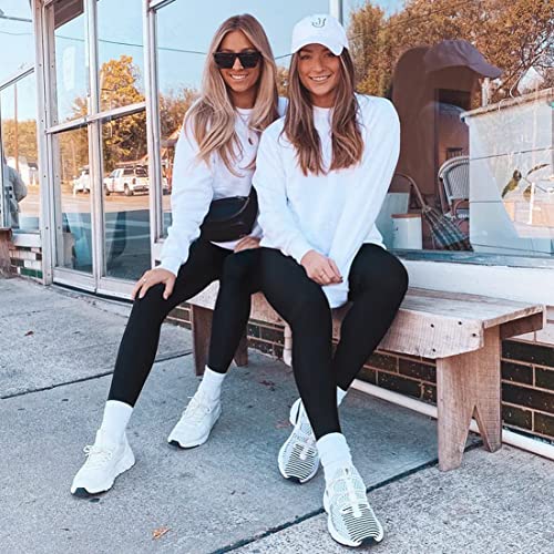 3 Pack Leggings for Women Butt Lift High Waisted Tummy Control No ...